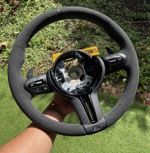 Bmw full alcantara steering - alcantara,