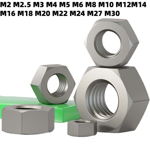 Hexagon full nuts fit - nuts, to