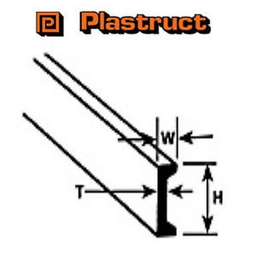Plastruct styrene channel - plastruct,