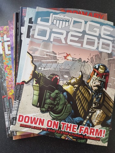 Judge dredd megazine selection - judge,