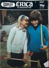 Orig Vtge Copley Aran Childs