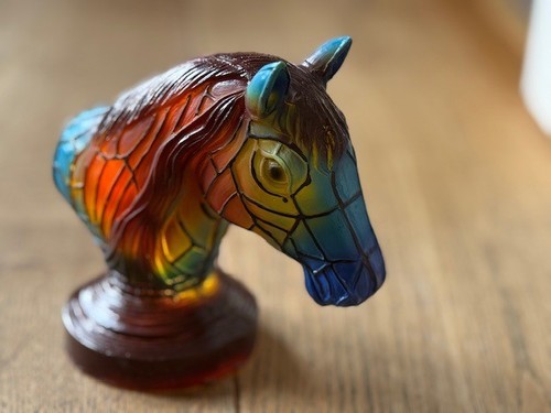 Led horse art style night - led,