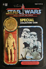 1985 Star Wars POTF Stormtrooper with Coin Kenner Vintage