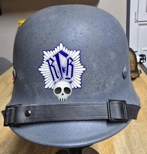 Restored German WW2 M34 Civil Helmet