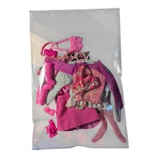 #8 Barbie Doll And Mixed Barbie And Fashion Doll Clothes, Shoes And Random Accs