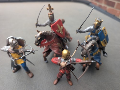 Schleich horses and knights - schleich,