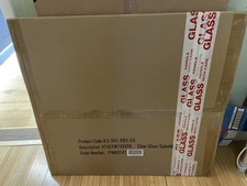 Wren clear glass splashback