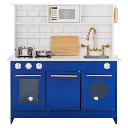 Kids toy kitchen wooden role - kitchen,