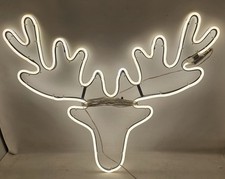Stag Head Rope Light