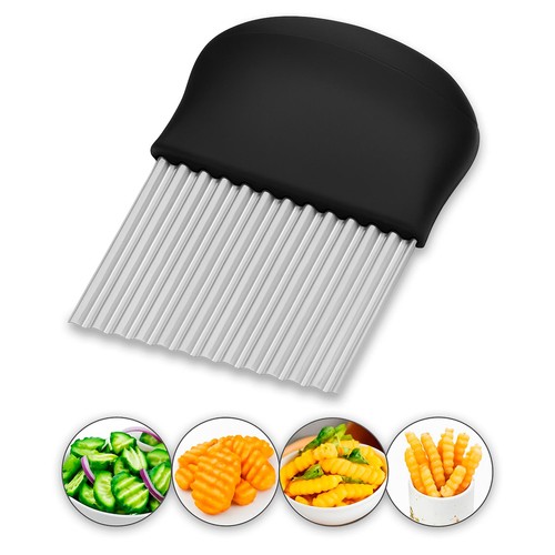 Crinkle cutter potato slicer - crinkle,