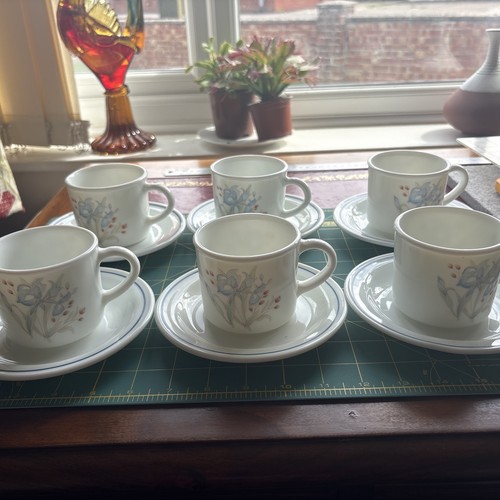 Pyrex blue iris - pyrex, and