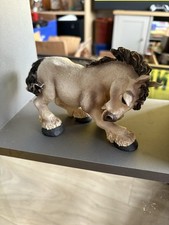 Vintage Resin Shire Horse