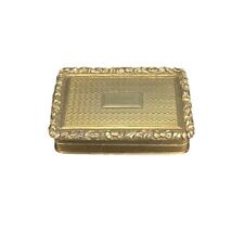 A Stunning Silver Gilt Vinaigrette, Birmingham 1829 Nathaniel Mills (F2983)