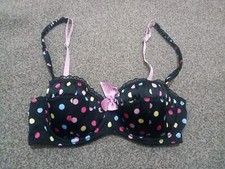 La Senza Beautiful Bra UK 32D Underwired Lightly Padded "