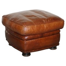 LOVELY VINTAGE BROWN LEATHER