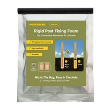 Postcrete Concrete Postsaver Proset Rapid Post-Fix Resin 1 pack=2 bags Concrete