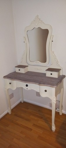 Dressing table with mirror - table,