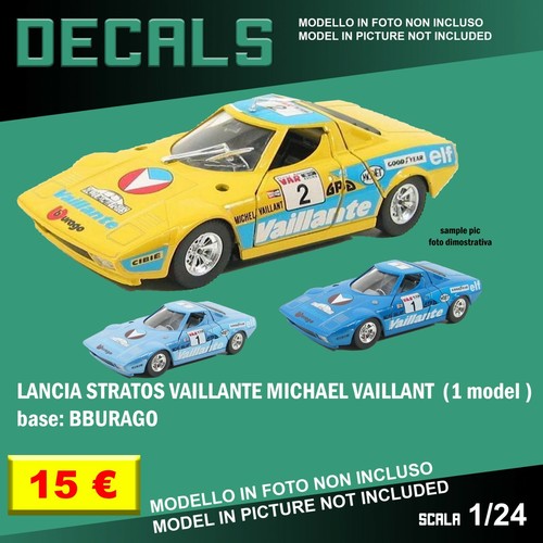 Decals repro lancia stratos - repro,