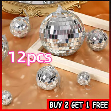 12X Mini Disco Balls Stage