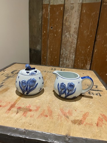 Bosman delfts blauw sugar bowl - blauw,