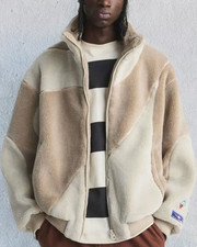 Rare zara men fleece - fleece, teddy