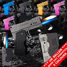 Lighter Dual Flame Action Jet