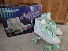 SFR Osprey  Figure Quad Roller Skates - White  Womens/Girls Size UK 3 excellent 