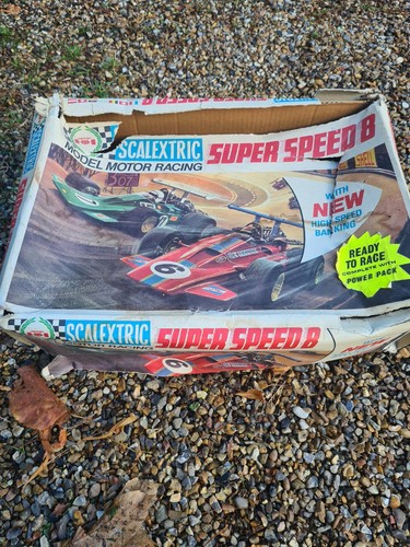 Vintage scalextric super speed - super,