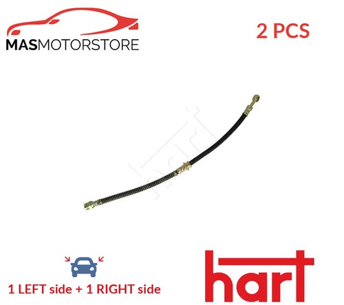 Brake hose line - pipe, front