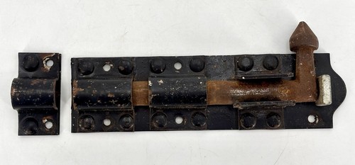 Vintage metal slide - metal, bolt