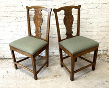 Pair of Antique Victorian Oak