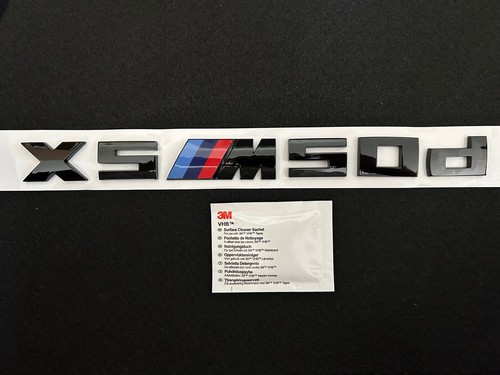 Bmw m50d badge gloss - m50d,