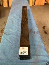 Macassar Ebony Turning Blank / Exotic Woods 1.5x1.5x18” / Exotic Hardwoods AAA