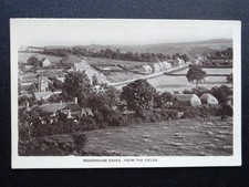 Leicestershire WOODHOUSE EAVES Village from the Fields - Old RP Postcard