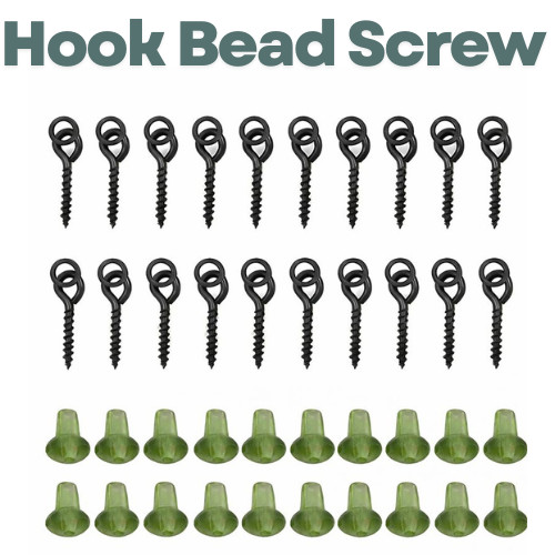 Hook bait screws beads carp - screws,