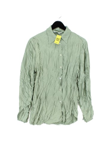 Zara women shirt green - zara, m