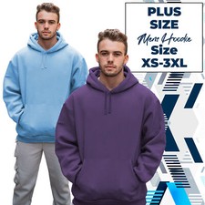 Mens Hooded Sweatshirt Cotton