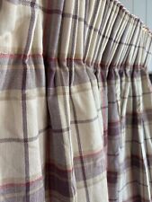 Bespoke curtains by Laura Ashley. 54" drop. Tiebacks included.