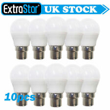 10 Pack 4W/5W/6W Energy Saving LED Bulb B22 Bayonet Light Bulbs Golf Cool Warm