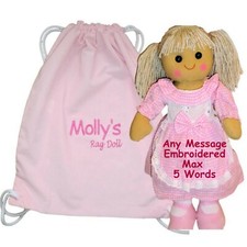 Personalised Rag Doll Flower