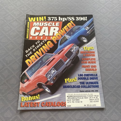 1996 muscle car review - muscle,