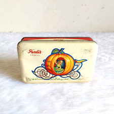 1950s Vintage Cinderella Graphics Parle's Sweets Advertising Tin Box Rare TN277