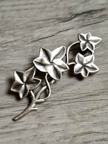 Vintage iona silver floral - "vintage,