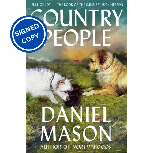 Signed book country people - book,