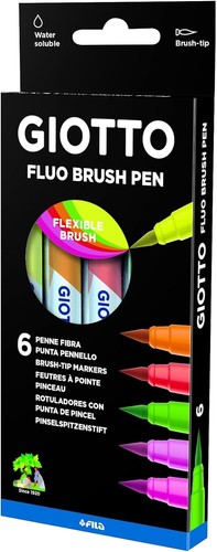 Giotto fluo brush marker - brush,