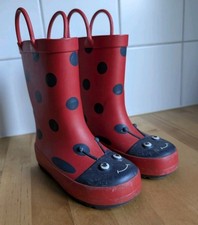 Next Girls Ladybird wellies