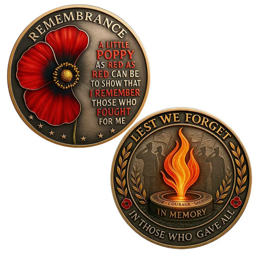 Military poppies challenge - poppies,