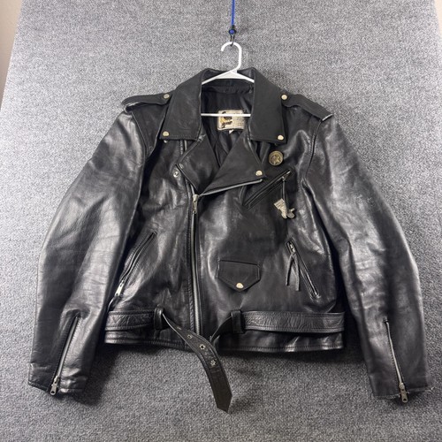 Vtg jacket mens - vtg, black