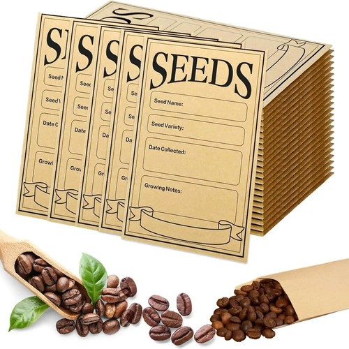 50pcs small kraft seed - 50pcs,