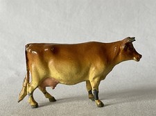 Vintage VGC Painted Lead Toy Soldier Britains Ltd Farm Cow Cattle #L848